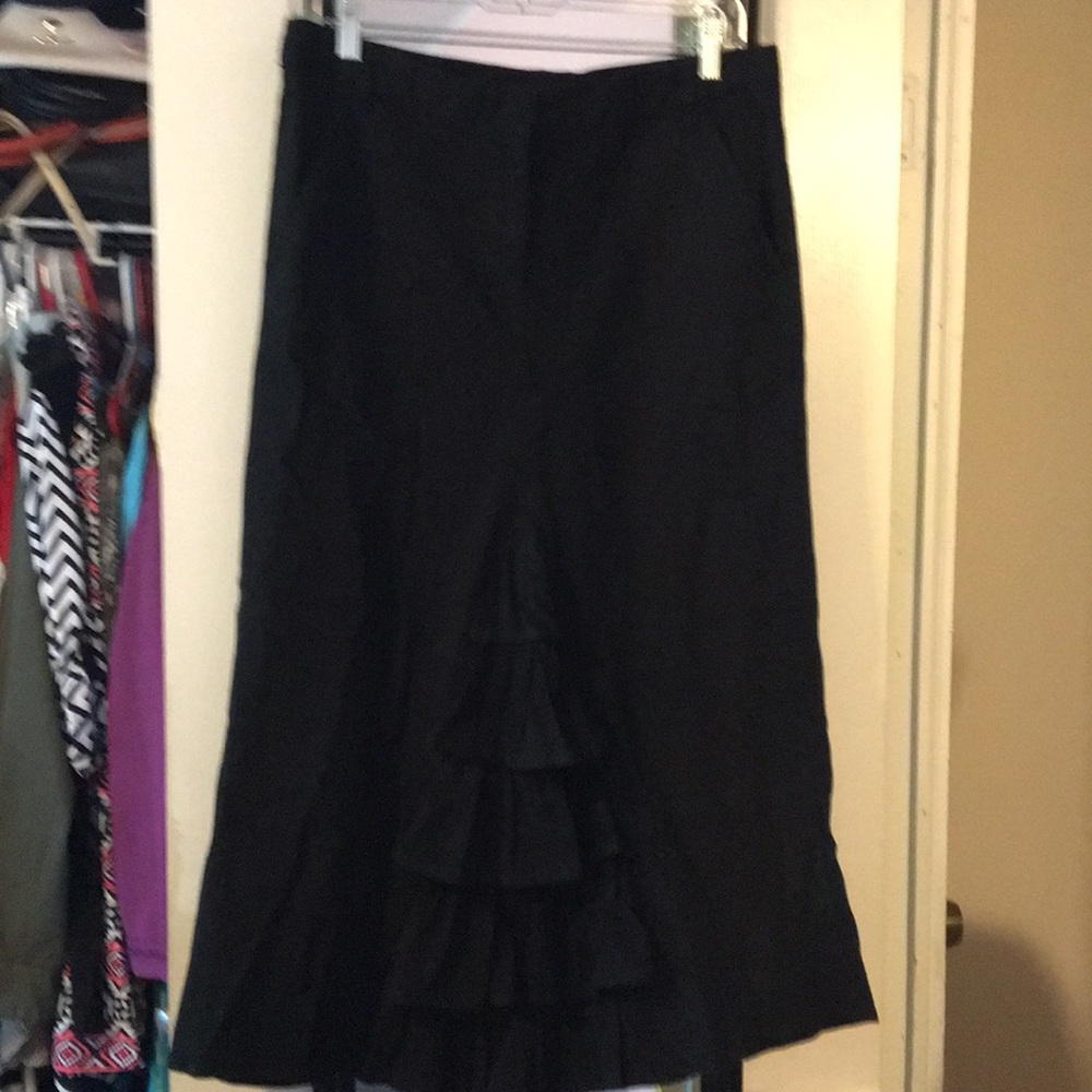 Black skirt